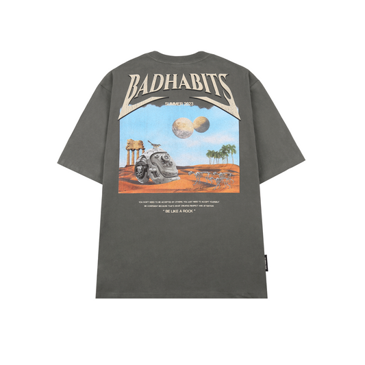 GREY B-ROCK DESERT TEE