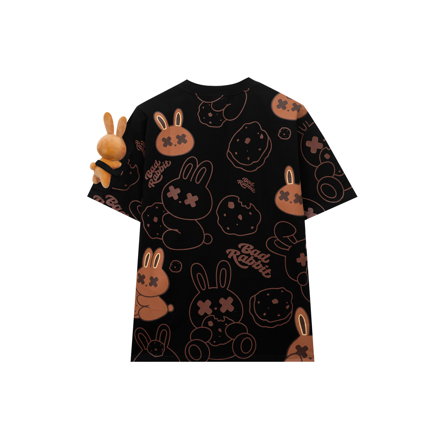 BLACK COOKIE RABBIT TEE