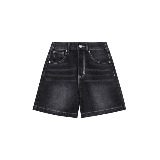 BLURRED JEAN SHORT 