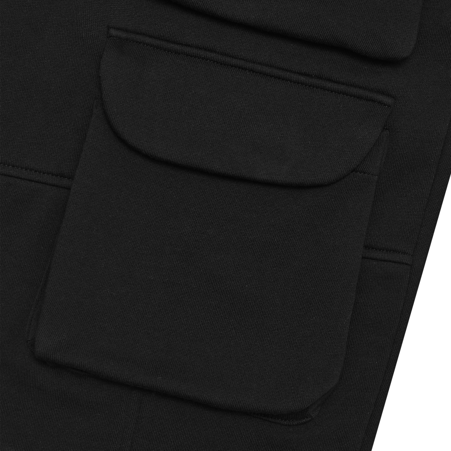 NAMELESS POCKET PANTS - BLACK