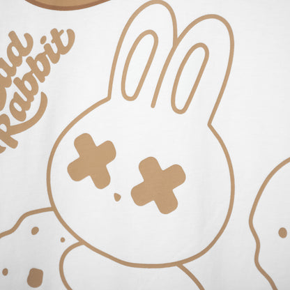 WHITE COOKIE RABBIT TEE