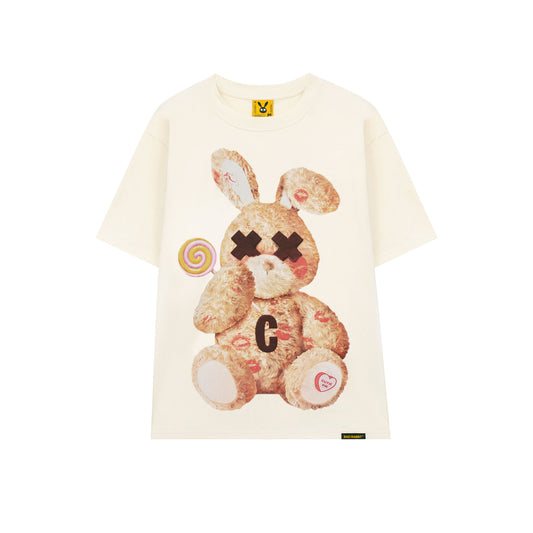 CREAM KISS ME RB TEE