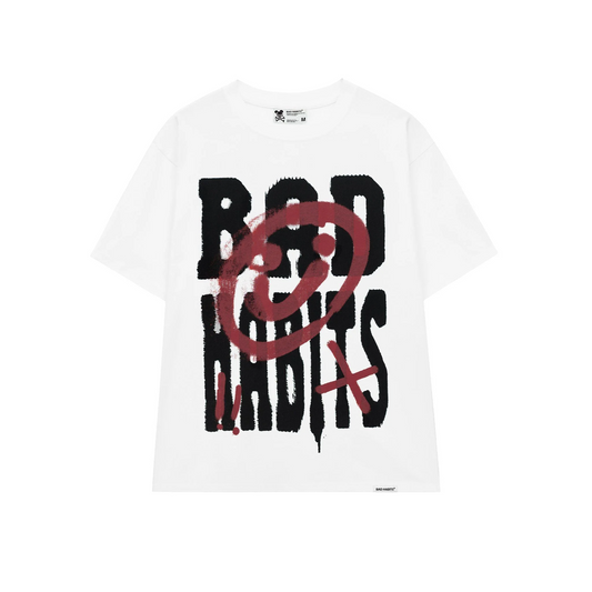 BAD SMILEY TEE - WHITE