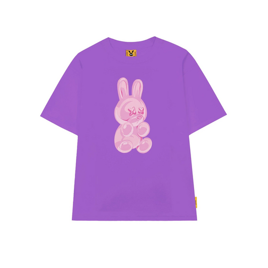 GUMMY RABBIT TEE - PURPLE