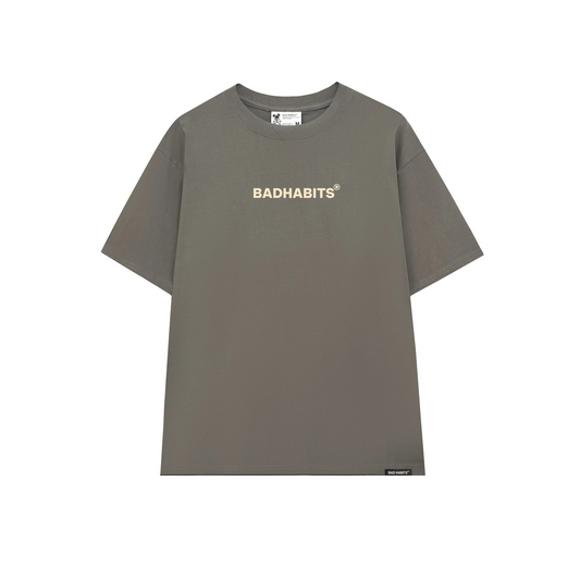 BASIC TEE - GRAY BROWN