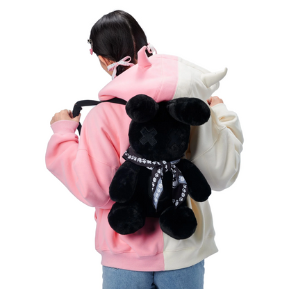 BLACK BABY RABBIT BACKPACK 