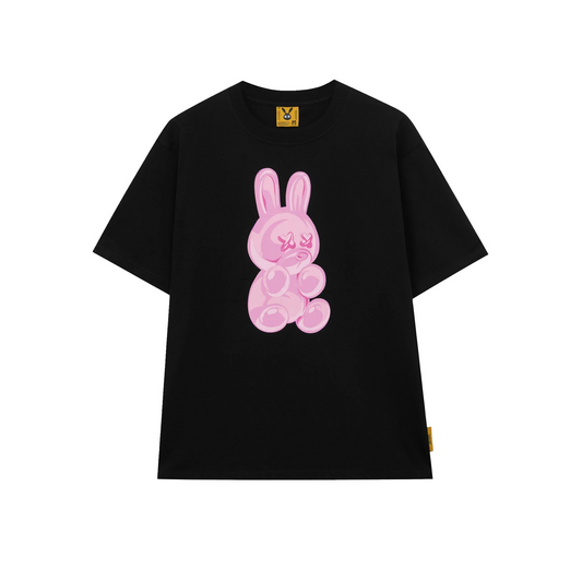 GUMMY RABBIT TEE - BLACK