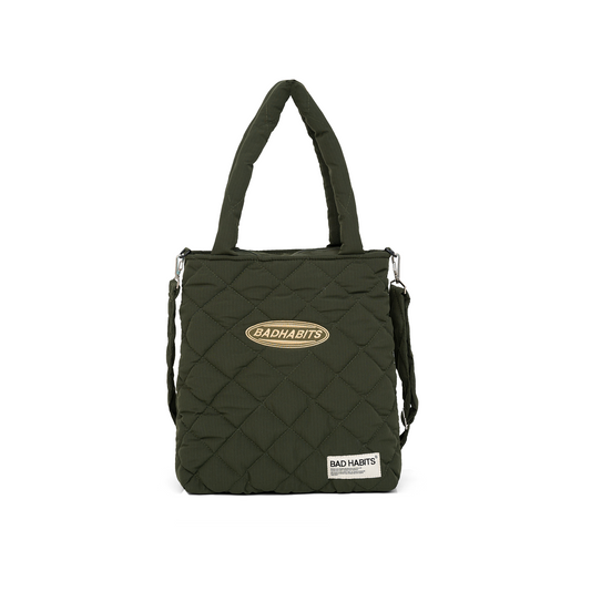 OUTDOOR PUFFER TOTE - FOREST