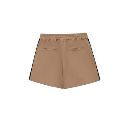 "Dream" MULTI POCKET SHORTS - BROWN